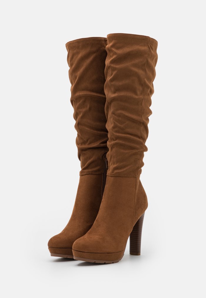 Bottes à Talons Anna Field High Marron Femme | YPK-4851225